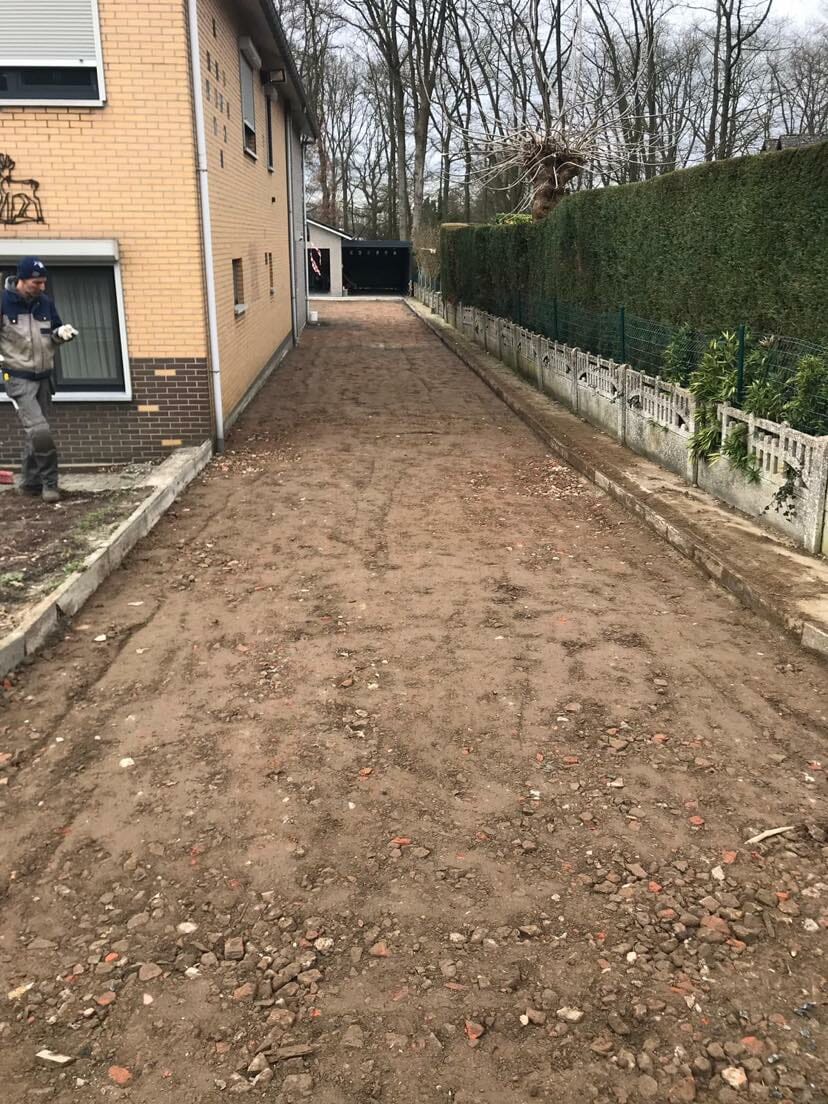 grondwerken oprit